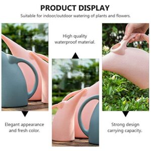 BESTOYARD Hand- held Watering Can for Succulents Bonsai Catus Plants Small Watering Pots for Garden Plants and Potted Flower Gardening Tool Pink