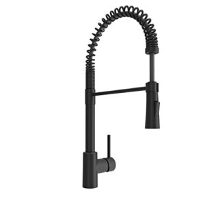 BOCCHI Livenza 2.0 Pull-Down Matte Black Kitchen Faucet