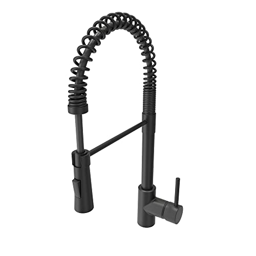 BOCCHI Livenza 2.0 Pull-Down Matte Black Kitchen Faucet