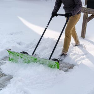 Earthwise Power Tools by ALM SN003 38-Inch Dual-Sided Pusher Snow Shovel