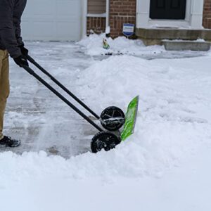 Earthwise Power Tools by ALM SN003 38-Inch Dual-Sided Pusher Snow Shovel