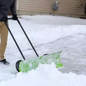 Earthwise Power Tools by ALM SN003 38-Inch Dual-Sided Pusher Snow Shovel