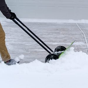 Earthwise Power Tools by ALM SN003 38-Inch Dual-Sided Pusher Snow Shovel