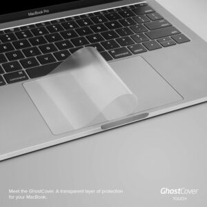 UPPERCASE GhostCover Touch Premium Trackpad Protector with Matte Finish (MacBook Pro 14" (2021+, w/M1 M2 Pro/Max), Matte Clear)