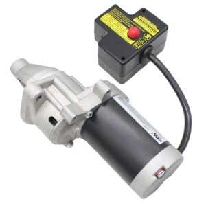 Fullas JQ170-4 Electric Starter Motor Compatible with LCT 414cc Honda GX390 Chinese 420cc OHV Gas Snow Blower Engine