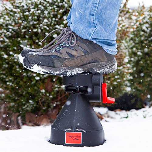 Brinly HHS3-5BH 5lb. All-Season Handheld Spreader with Easy-Fill Design for Seed, Ice Melt, & Fertilizer