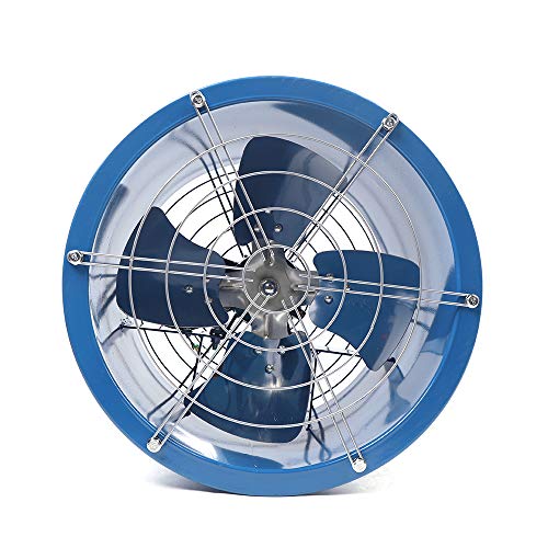 TFCFL 16" Axial Fan Cylinder Pipe Explosion-proof Spray Booth Paint Fumes Exhaust Fan with All Copper Motor Silent