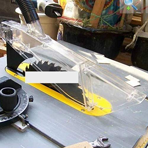 FDSF 10Inch Stand Table Saw Protective Cover, Anti Dust Case Clear Plastic Guard Dispensing Knife Universal Transparent