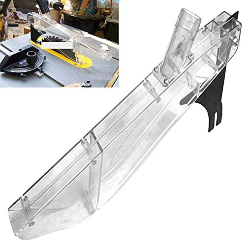 FDSF 10Inch Stand Table Saw Protective Cover, Anti Dust Case Clear Plastic Guard Dispensing Knife Universal Transparent