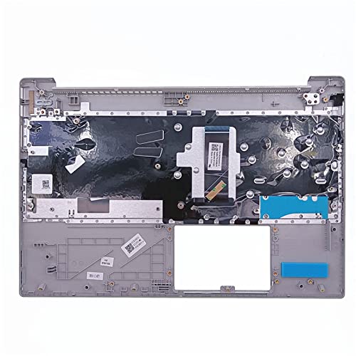 5CB0S18660 AP2GC000510 New Palmrest Upper Case w/US No Backlit Keyboard for Lenovo Ideapad S340-15IWL 81N8 81QF S340-15API 81NC 81QG S340-15IIL 81VW 81WL 81WW S340-15IML 81NA 81QL Laptop Gray