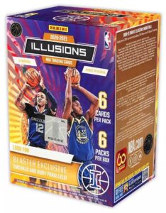 2021 panini nba illusions basketball trading card blaster box