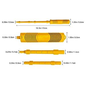 Joepoe SPA Mineral Stick Parts,Mineral Sticks for Hot Tub with 4 Months Lifetime Filter Cartridge Universal for Hot Tub&Pool (Yellow,3-Pack)