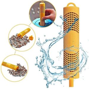 Joepoe SPA Mineral Stick Parts,Mineral Sticks for Hot Tub with 4 Months Lifetime Filter Cartridge Universal for Hot Tub&Pool (Yellow,3-Pack)