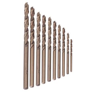 m35 cobalt drill bit set hss-co drills set 1.0-5.0mm for drilling on stainless steel metal cast iron more(1.5mm)