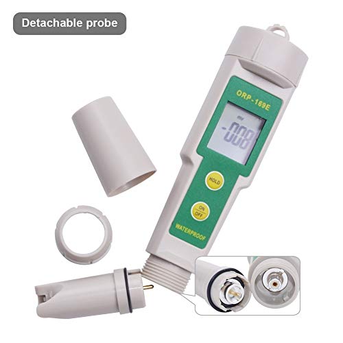 Bevve Collection Instrument 169E ORP/Redox Tester Waterproof ORP Meter ORP Tester Potential Positive and Negative ORP Meter Home and Business