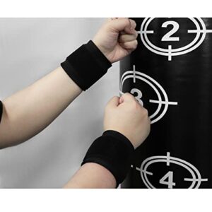 EPOXY SEA 2 Pack Wrist Support,Wrist Brace for Working Out,Carpal Tunnel Wrist Wrap,Wristbands for Pain,Wrist Straps for Men and Women-Adjustable,Comfortable,Highly Elastic