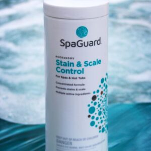 SpaGuard Hot Tub Stain and Scale Control 1 Quart with Digital Pool & Spa Care Ebook