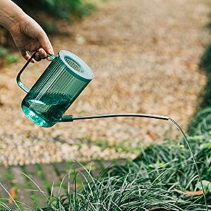 COTREPY Watering can, Long Nozzle, Watering Indoor Garden Plants, Modern Large Watering Globes, 1L (42.3fl Oz, 0.26 Gal), Suitable for Plants, Flowers, Bonsai, Gardens and Micro Landscapes(Green)