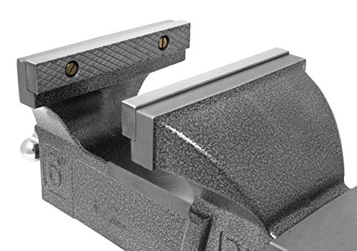 WEN Bench Vise, 6-Inch, Cast Iron with Swivel Base