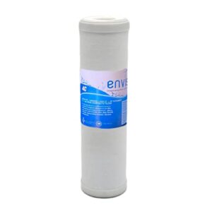 envig 4c catalytic carbon water filter cartridge, removes chloramine, hydrogen sulfide, 10" x 2.5", reverse osmosis system pre-filter for express water, ispring, apec ro systems