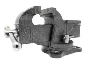 wen bench vise, 3-inch, cast iron with swivel base