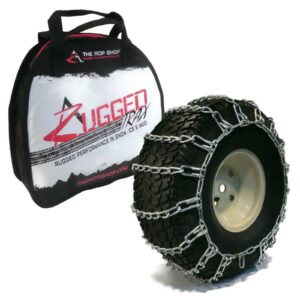 the rop shop | pair of 2 link tire chains 13x5x6 for toro snow blower, thrower & lawnmowers