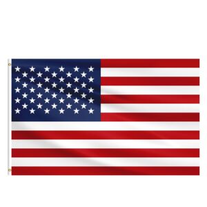 gilmips american flag 3x5 ft,american flags for outside 3x5,brightly-colored 3x5 usa us flag, reinforced seam with brass grommets, for indoor and outdoor use…
