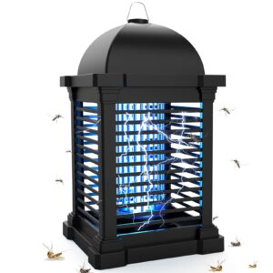 tmactime bug zapper for outdoor and indoor 20w 4300v high powered electric mosquito zappers killer for home backyard patio