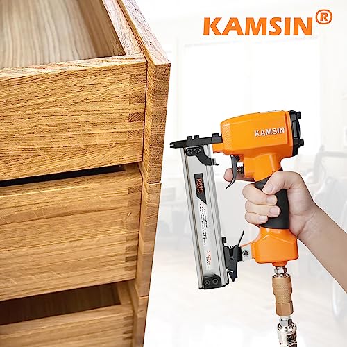 P625 23 Gauge Pneumatic Pin Nailer Accepts 3/8" to 1" Pin Nails, Headless Pinner/Pin Nail Gun for Cabinet, Windows, Doors, and Woodworking