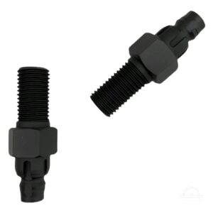 Core Drill Shaft Adapter - 6 Slot - Quick Release to 1 1/4" - 7 Threads Compatible with Hilti and More