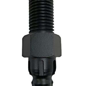 Core Drill Shaft Adapter - 6 Slot - Quick Release to 1 1/4" - 7 Threads Compatible with Hilti and More