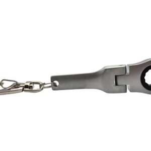 GT//Rotors 10mm Ratchet Wrench Keychain Key Ring (Free Bonus: Toy Spanner Keychain)