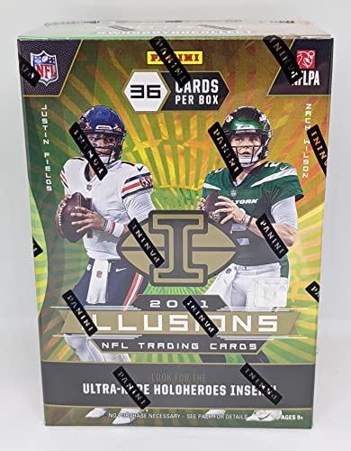 2021 Panini Illusions NFL Football Blaster Box (36 Cards)