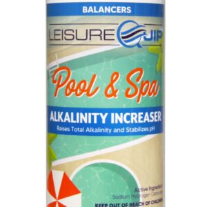 LeisureQuip Pool & Spa Total Alkalinity Increaser 2 lb for Hot Tub Balance 3 Pack with ScumBoat and Hot Tub Care Ebook