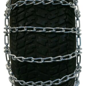 The ROP Shop | Pair of 2 Link Tire Chains 16x6.5x8 for Troy-Bilt & Ariens Snow Blower & Thrower