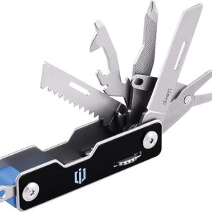 SHIELDON Lileep Multitool Knife, Swiss Style Army Pocket Knife, All in One Tool for Every Day Carry Use