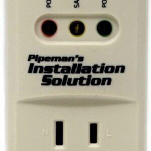 Pipeman's Installation Solution AC 85-135V Surge Protector 3600 Watts, White