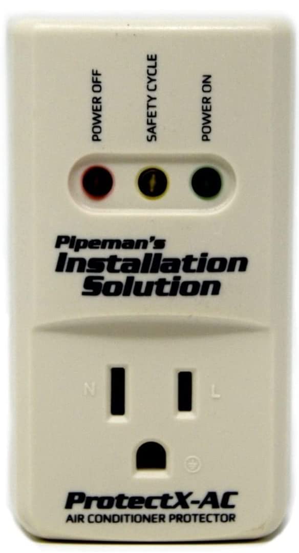 Pipeman's Installation Solution AC 85-135V Surge Protector 3600 Watts, White