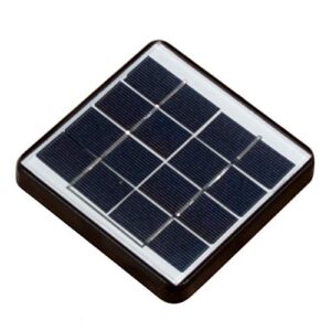 umbrella solar energy panel by trademark innovations, 4.5 x 4.6 x 4.5 inches
