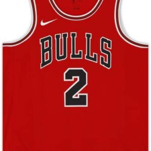 Lonzo Ball Chicago Bulls Autographed Red Nike Swingman Jersey - Autographed NBA Jerseys