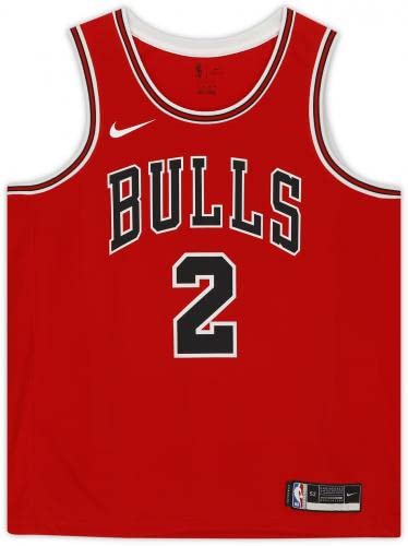 Lonzo Ball Chicago Bulls Autographed Red Nike Swingman Jersey - Autographed NBA Jerseys