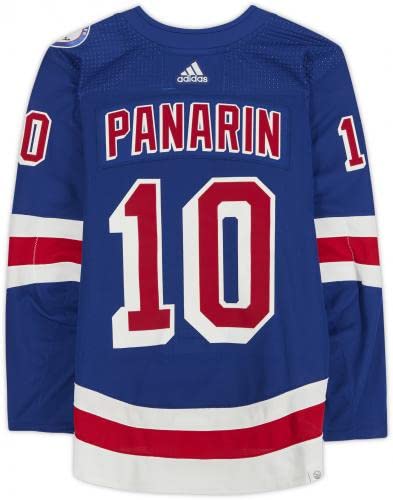 Artemi Panarin New York Rangers Game-Used #10 Blue Jersey vs. Dallas Stars on October 14, 2021 - Game Used NHL Jerseys