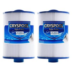 cryspool spa filter compatible with 6ch-47, fc-0315, ptl47w-p4,373043 hot tub filter,2 pack