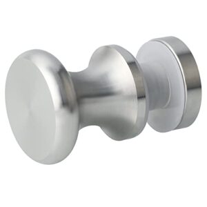 alise shower glass door handle,sliding shower doors knob,single side pull hardware replacement parts,solid sus304 stainless steel knobs,brushed nickel xls200db-ls