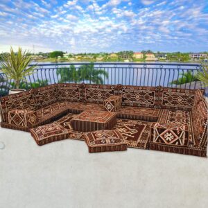 Arabic U Shaped Floor Sofa,Arabic Floor Seating,Arabic Floor Sofa,Arabic Majlis Sofa,Arabic Couches,Floor Seating Sofa MA 41 (High Quality FOAM)