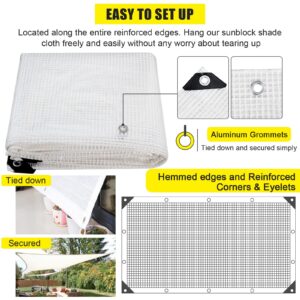 Clear Greenhouse Heavy Duty tarp 14 Mil Clear Waterproof Cover,UV Resistant Poly Tarp with Grommets 8x6ft Superior Strength,for Gardening, Farming, Nursery, Garden