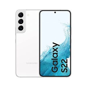 samsung galaxy s22 5g sm-s901b/ds 128gb 8gb dual sim factory unlocked gsm smartphone - international version (white)