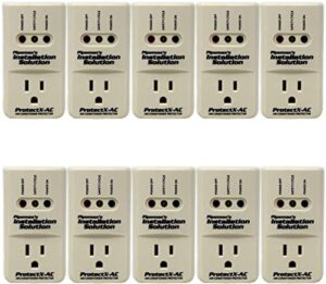 10 pack pipeman's installation solution ac 85-135v surge protector 3600 watts