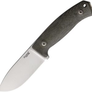 LionSTEEL M2M Fixed Blade Green Canvas LSTM2MCVG