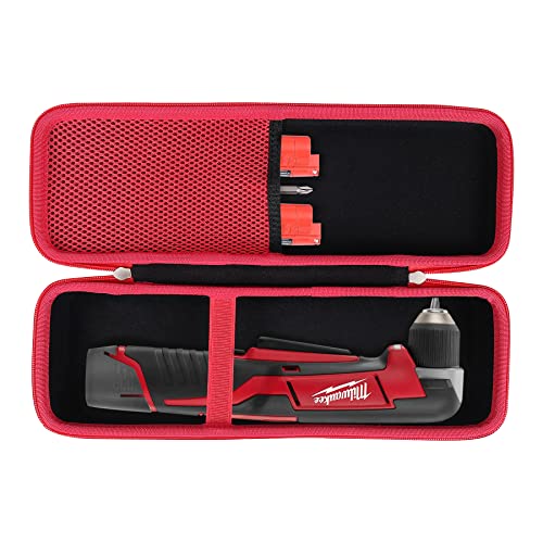 Khanka Hard Storage Case Replacement for Milwaukee 2415-20 M12 12-Volt Lithium-Ion Cordless Right Angle Drill, Case Only